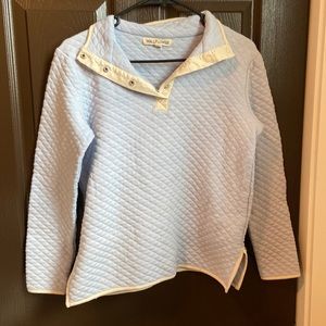 Womens light blue super soft Wallflower pullover!